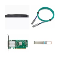 Kabel Serat Optik Aktif Poe Kompatibel Mellanox Pullta B Hitam Baru Mfs1s00-v010e 200gb/s Ib Hdr Qsfp28 10m 1 Tahun