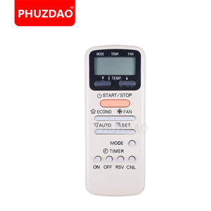 WH-E1NE/WH-D9S/WC-E1NE/KT-TS1 nuovissimo materiale ABS adatto per il telecomando di aria condizionata universale <span class=keywords><strong>Toshiba</strong></span> - Product Image 1