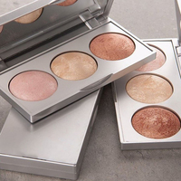 Palette de fard à joues en poudre imperméable de haute qualité, effet maquillage, format voyage pour le visage, tons de peau clairs, logo personnalisable