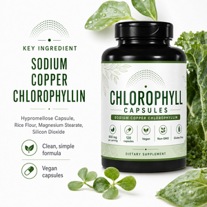 Offre Spéciale : Capsules de Chlorophylle Verte Biologique Antioxydante Splina – Extrait de Haute Qualité en Vrac pour Adultes, Santé, Végétalien, Sans Gluten, 60 Gélules - Product Image 3