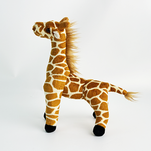 Affascinante e realistico giraffa peluche adorabile animale di pezza regalo perfetto per bambini peluche morbido e tenero - Product Image 4