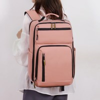 Sac à dos pour ordinateur portable durable et polyvalent, grande capacité, multi-couches, pour les sorties quotidiennes