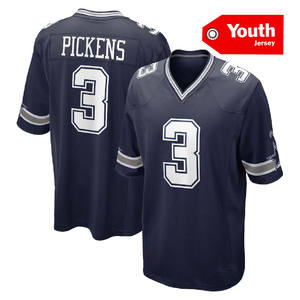 เสื้อฟุตบอลเด็กและเยาวชน ดัลลัส หมายเลข 3 พิคเคนส์ 88 ซีดี แลม 4 เพรสคอตต์ 7 เทรฟอน ดิกส์ คุณภาพเยี่ยม เย็บอย่างดี - Product Image 4