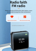 Enregistreur vocal audio miniature M30, lecteur de musique WAV, radio FM, réveil, réduction du bruit, enregistreur HIFI