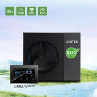 Pompe à chaleur air-eau monobloc ERP A+++ R290 haute efficacité, énergie solaire nouvelle génération, chauffe-eau 10 kW avec contrôleur WiFi