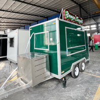 Camion de pizza mobile, remorque alimentaire, camion à pizza et café, chariot à hot-dogs, camion de restauration BBQ, camion de pizza, cuisine mobile, nouveau camion de crème glacée
