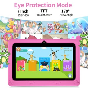 Tableta Infantil <span class=keywords><strong>BDF</strong></span> K2 Nueva de 7 Pulgadas con WiFi, Quad Core, 4 GB de RAM, 64 GB de ROM, Aprendizaje Educativo, Google Play, Android 12, Tipo-C - Product Image 2