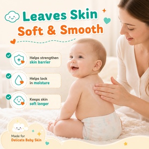 Loción Corporal Natural <span class=keywords><strong>para</strong></span> Bebés OEM ODM, Humectante Diario con Extracto <span class=keywords><strong>de</strong></span> <span class=keywords><strong>Avena</strong></span>, Fórmula Suave <span class=keywords><strong>para</strong></span> Piel Delicada - Product Image 3
