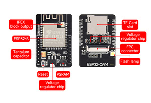 Module de <span class=keywords><strong>cam</strong></span>éra Waveshare ESP32-<span class=keywords><strong>CAM</strong></span> basé sur la <span class=keywords><strong>cam</strong></span>éra ESP32 OV2640 et l'adaptateur ESP32-<span class=keywords><strong>CAM</strong></span>-<span class=keywords><strong>MB</strong></span> inclus - Product Image 6