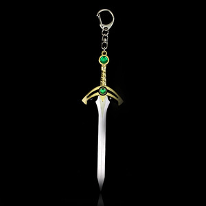 Accessoires de jeu SW : Porte-clés Bouclier de la Chouette <span class=keywords><strong>The</strong></span> Legend <span class=keywords><strong>of</strong></span> <span class=keywords><strong>Zelda</strong></span> <span class=keywords><strong>Breath</strong></span> <span class=keywords><strong>of</strong></span> <span class=keywords><strong>the</strong></span> <span class=keywords><strong>Wild</strong></span>, Collier Skyward Sword - Product Image 2
