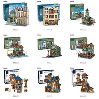 Kit de briques d'agence de détective de 1178 pièces pour les résolveurs de mystères et les amateurs de scènes miniatures, idéal pour la narration interactive