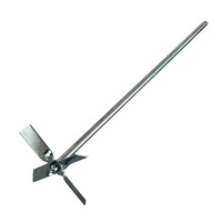 Outil d'agitation à long manche en acier inoxydable 316L OEM pour peinture, résine, adhésif, encre