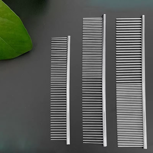 Peine para Mascotas NiBao de Acero Inoxidable con Dientes de Diferentes Espacios para Eliminar el Pelo Muerto y las Pulgas en Perros y Gatos - Product Image 5