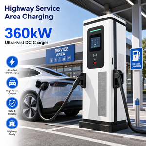 สถานีชาร์จรถยนต์ไฟฟ้าแบบสองทิศทาง 350kW-360kW Ultra Fast V2g ของ Kepco ดีไซน์กะทัดรัด สำหรับรถในโซล เกาหลีใต้ รองรับ CCS2 OCPP กำลังไฟสูง - Product Image 3