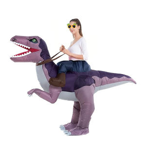 Funny Halloween <b>Costume</b> <b>Adult</b> Inflatable Ride on Dinosaur <b>Costume</b>, T-rex, Velociraptor, Triceratops, Pteranodon - Product Image 1