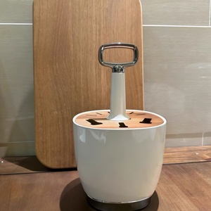 Organisateur de couverts en métal <span class=keywords><strong>avec</strong></span> 24 compartiments, poignée en acier inoxydable, durable et éco-responsable, <span class=keywords><strong>rangement</strong></span> de <span class=keywords><strong>cuisine</strong></span> classique - Product Image 1
