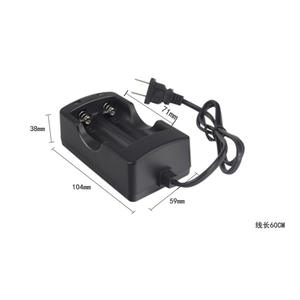 เครื่องชาร์จแบตเตอรี่แบบสองช่องโรมอน 18650 ชาร์จแบบตั้งโต๊ะพร้อมระบบป้องกันการชาร์จเกินสำหรับแบตเตอรี่มาตรฐาน - Product Image 3