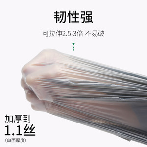Eclean Garbage Bags Vest Style Thickened L Size With Tie Design For Kitchen Bathroom Use - Product Image 5