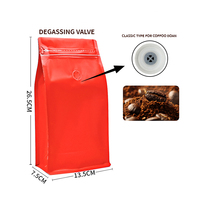 Emballage mat gagnant Sacs transparents Pochette à fond plat en poly aluminium scellé de luxe anti-odeur