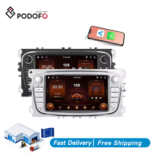 วิทยุติดรถยนต์ Podofo 2+64G 7 นิ้ว ระบบ Android รองรับ CarPlay/Android Auto/GPS/WiFi/RDS สำหรับรถยนต์ Ford/Focus/S-Max/Mondeo/Galaxy/Kuga - Product Image 1