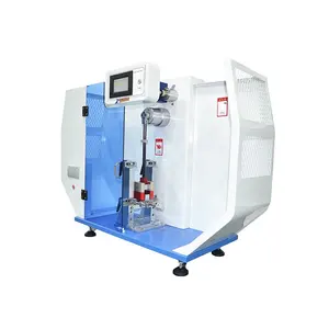 Plc Voorzichtig Of Izod Plastic Slagvastheid Test Machine, 50J Drop Gewicht Digitale Charpy Izod 2-In-1 Slinger Impact Tester