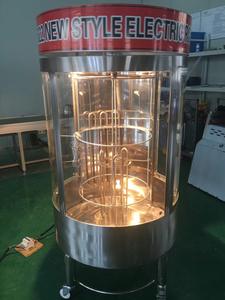 فرن محمصة دوار للدجاج ولحم الخنزير والبط والفحم التجاري ، ماكينة تحميص الأسماك - Product Image 3