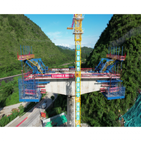 Coffrage de pont en acier industriel Boyoun, coffrage réutilisable pour poutres et colonnes, matériau de construction, logo personnalisé, haute performance