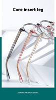 Vente en gros de lunettes optiques rétro de haute qualité Lunettes de vue anti-lumière bleue à la mode avec monture TR90 Lunettes d'ordinateur