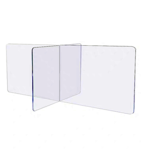 Panneau de protection anti-éclaboussures en acrylique PMMA transparent pour comptoir et table à manger - Product Image 6