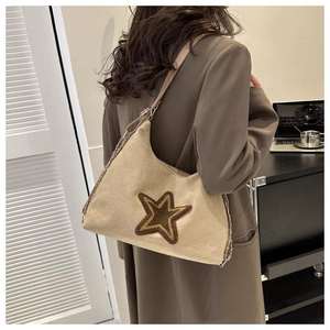 Nuevo Bolso de Mano de Moda para Mujer, Simple, de Gran Capacidad, Material PU, Estilo Retro, Bolso de Hombro - Product Image 1