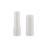 Tube de baume à lèvres personnalisé avec logo, écologique, 3,5 g 4 g, conteneur en plastique PP, tube rond, flacon vide, emballage cosmétique pour rouge à lèvres