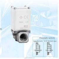 Válvula solenoide de 2/2 vías de accionamiento directo, normalmente cerrada/abierta, 24V CC, serie G1/8 "VH