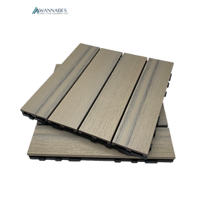Piastrelle per Pavimenti Modulari Moderne Fai-da-Te Impermeabili Quadrate in Composito Legno-Plastica Installazione a Incastro Antiscivolo Effetto Legno - Product Image 6