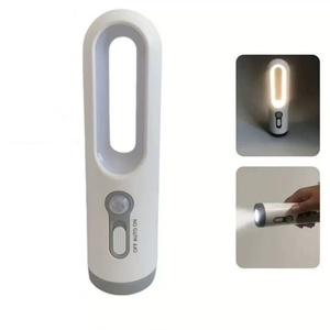 2-in-1 Portable LED <b>Motion</b> <b>Sensor</b> Torch <b>Light</b> Indoor Flashlight Rechargeable - Product Image 1