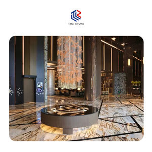 TMZ STONE ODM OEM Gamma Bella Marbre en or avec des veines élégantes pour les zones commerciales modernes - Product Image 3
