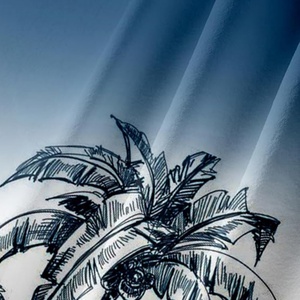 Camisas Hawaianas para Hombre con Logotipo Personalizado, Transpirables, ODM, Cuello Mao, Estampadas, Holgadas, de Manga Corta, para Playa, Resort, Casuales - Product Image 5