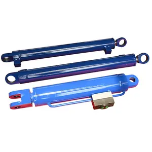 Manufacturer heavy double ear hydraulic engineering cylinder double acting metallurgical industry telescopic hydraulic cylinder