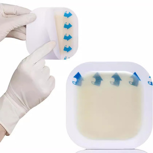 Pansements pour escarres, pansements en mousse hydrocolloïde, pansements de soulagement de la pression pour patients âgés, absorption des exsudats cutanés - Product Image 1