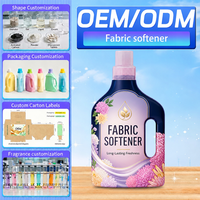 OEM ODM Pelembut Pakaian Cair Deterjen Perawatan Lembut dengan Kemasan dan Aroma Kustom