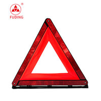 ECE R27 triangle d'avertissement professionnel réfléchissant de circulation d'urgence de voiture