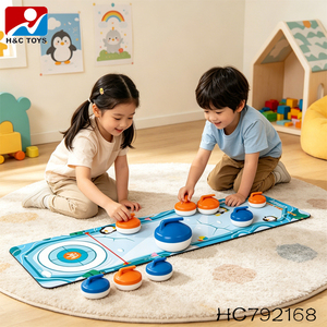 Juego de hockey sobre hielo cinco en uno, juguete de hockey sobre hielo, juguete de bolos, accesorios completos, desarrolla habilidades de coordinación mano-ojo, juguete deportivo para niños - Product Image 6