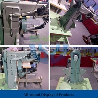 Machine à coudre industrielle à bras libre à aiguille simple pour la réparation de chaussures, très demandée