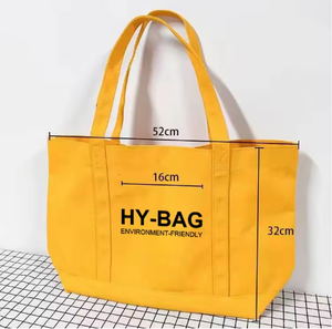 Bulk Supply Outdoor Travel Portable <b>Large</b> Capacity <b>Canvas</b> Beach <b>Bag</b> Recyclable Printed Shopping Tote <b>Bag</b> - Product Image 6