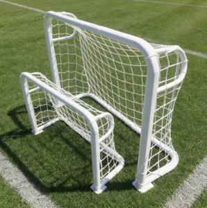 But de football pour enfants sécurisé 1,2x0,8m, mini filet de football sans nœuds pour jeu intérieur et extérieur - Product Image 1