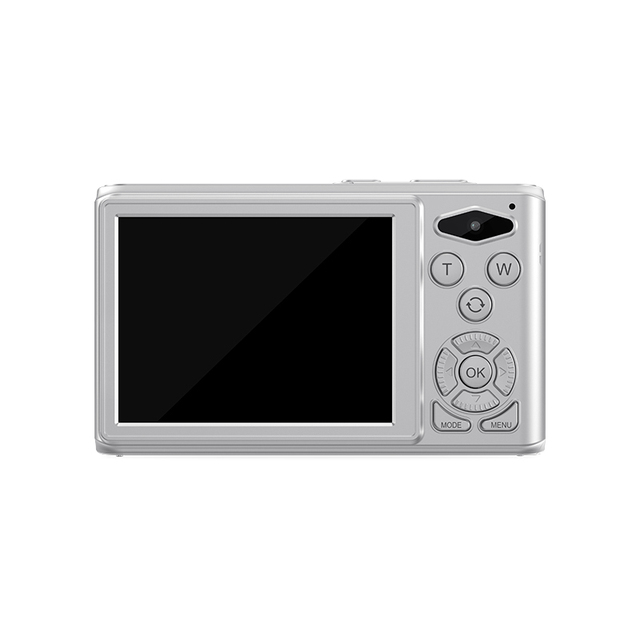 4K Vlogging Camera Compact 64MP Digital Camera Camcorder 18X Zoom Dual Lens Fill Light 2.8" Display Smile Capture for Selfies