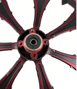 Nouvelles roues de rechange pour moto de rue SUZUKI GN125 GN150 GN200 GN250, moyeu en alliage d'aluminium anodisé à 7 rayons, garantie 1 an - Product Image 3