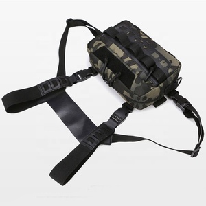 Molle 전술 기어 가슴 장비 가방 잡지 전술 조끼 Chicom 가슴 장비 우드랜드 MC 훈련 조끼 전술 장비 - Product Image 4