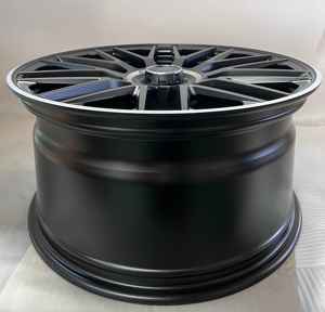 S1-00321 18-24 Cerchi in Lega Forgiata per <span class=keywords><strong>Auto</strong></span>, Design a Rete Nero Opaco Personalizzato, 12000T Pressato, Standard DOT, per Audi A7 RS7 - Product Image 3