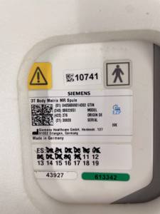 高品質 マグネトム トリオ 3.0T 3T ボディマトリックスコイル MRIスキャナー部品 P/N 08622651 - Product Image 6