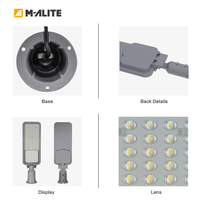 Lampadaire LED extérieur haute qualité, haute luminosité, 30W, 100W, 300W, IP65, étanche, pour autoroute